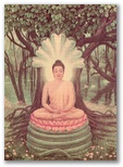 the picture of Shakyamuni Buddha