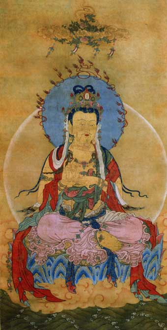 The Mahastamaprapta Bodhisattva　大勢至菩薩