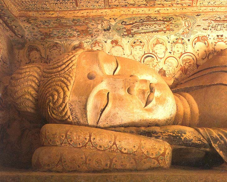 Shakyamuni Buddha Nirvāna　睡佛