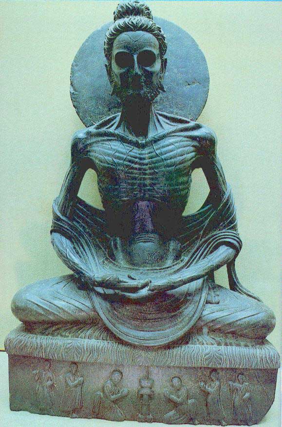 when the Shakyamuni Buddha Austerities practices　佛陀苦行中