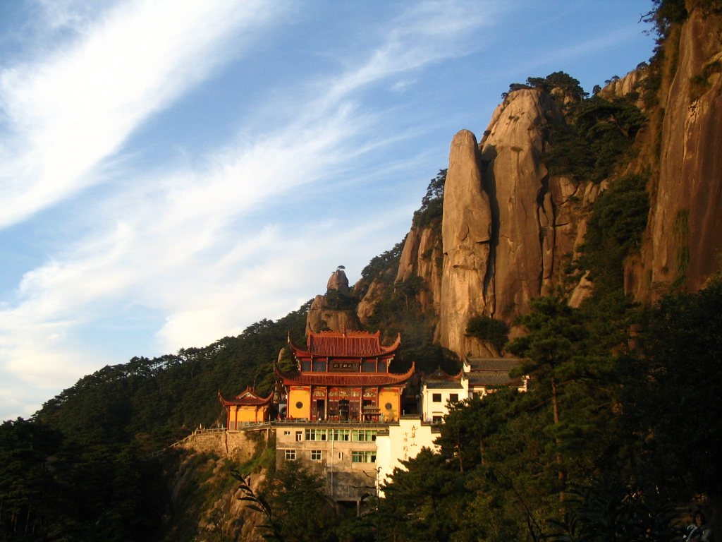 Buddhist mountain　九華山